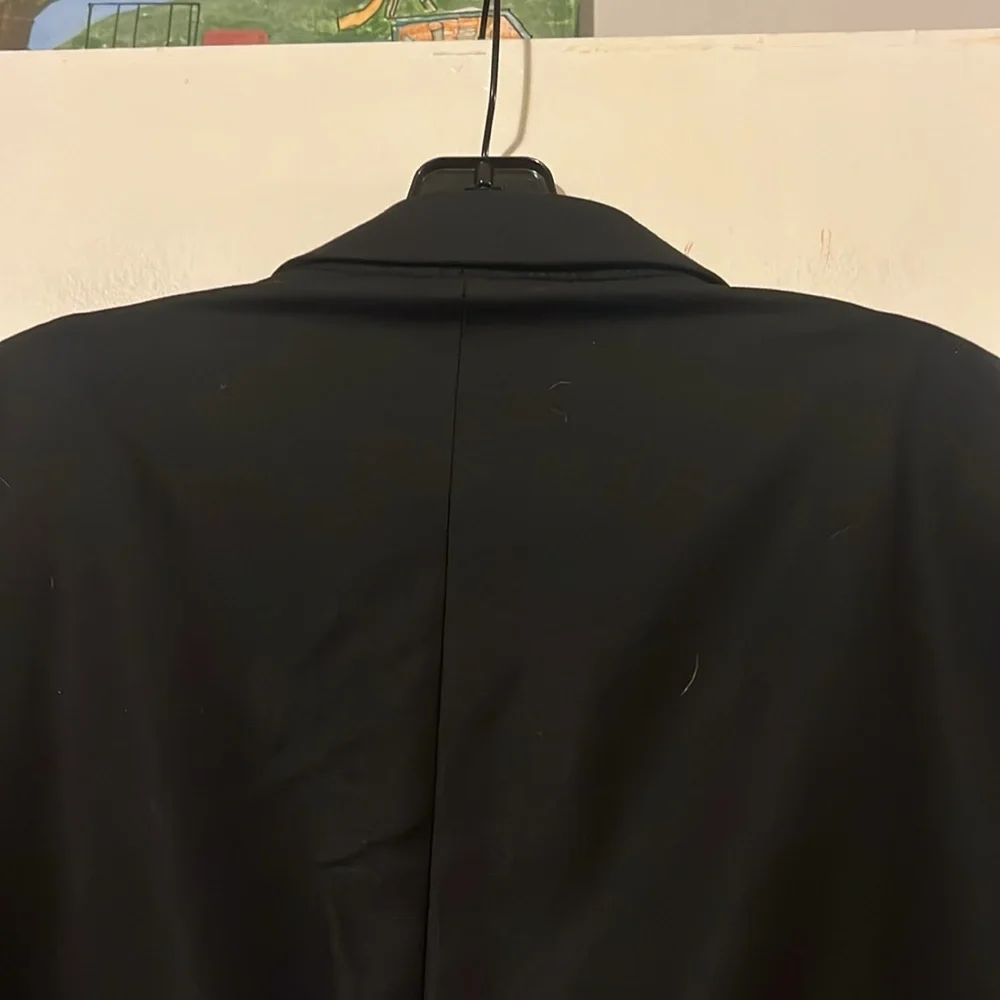 Joseph Abboud mens black lightweight wool jacket